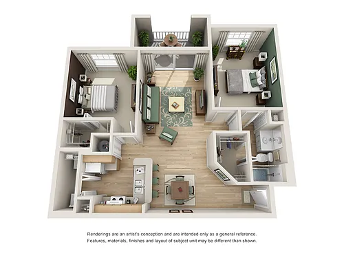 Floor plan 2x1 Patio