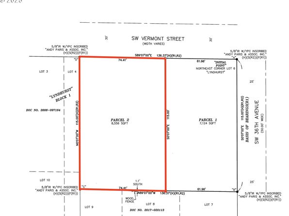 SW Vermont St, Portland, OR 97219