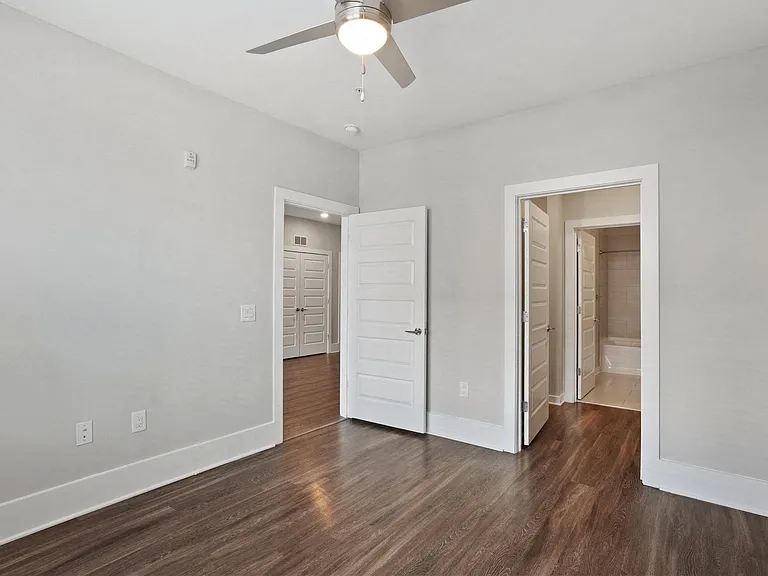 On-suite abundant closets and private bathrooms.