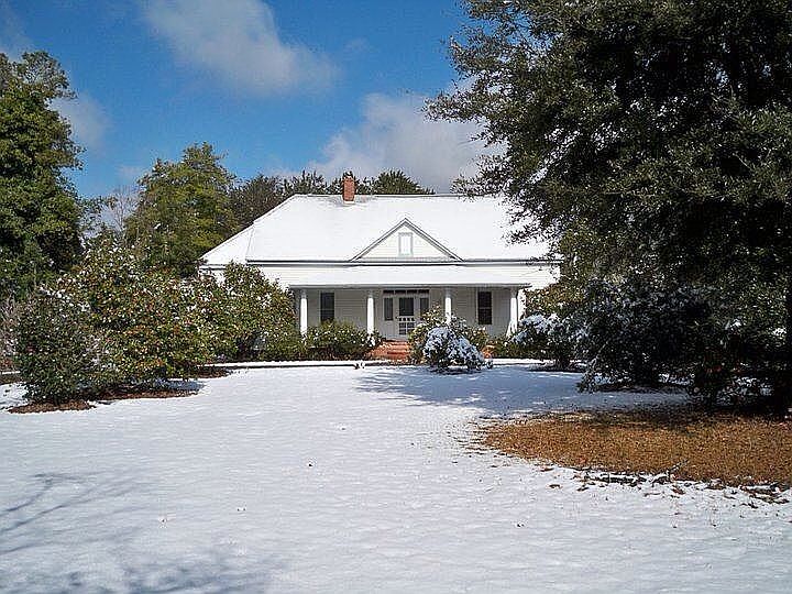 Front with snow