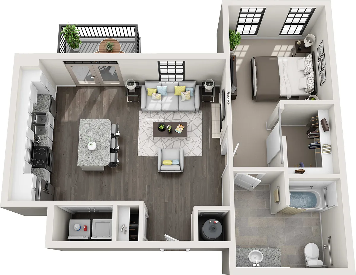 Floor plan Suite