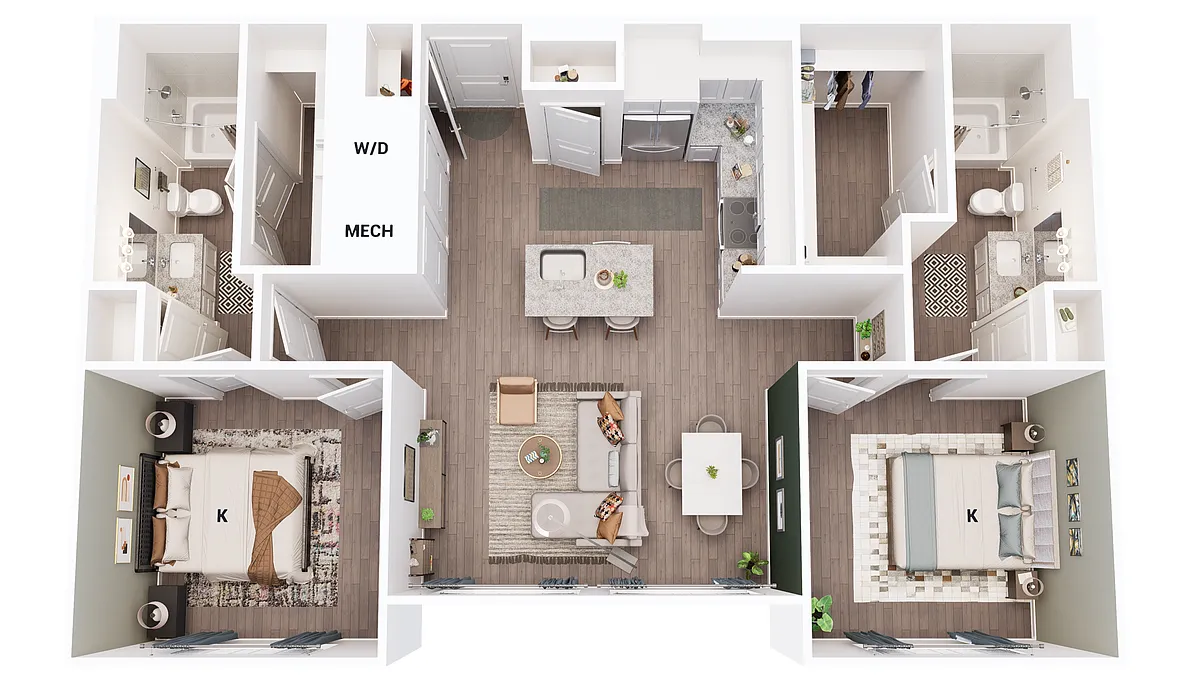 Floor plan B2