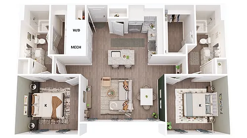 Floor plan B2