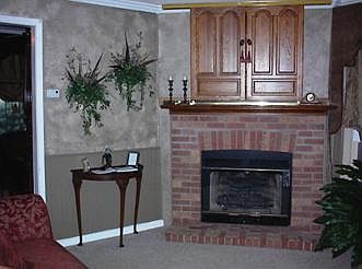 Faux Fire Place