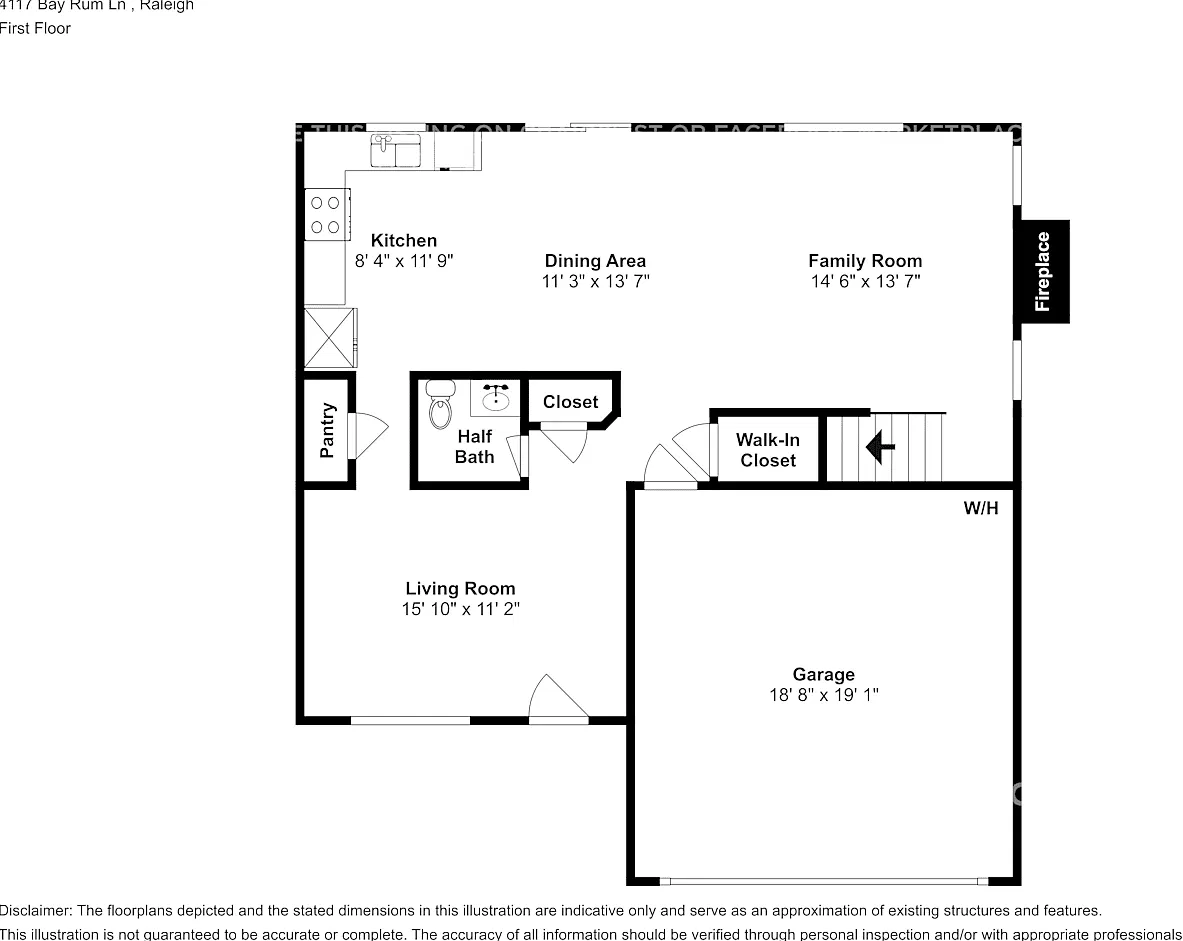 4117 Bay Rum Ln Raleigh, NC 27610 — Photo 2