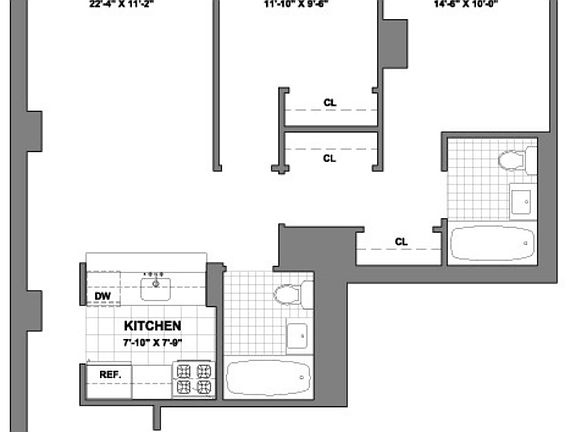 2nd image of 121 E 23rd St APT 16D