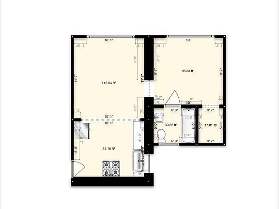 2nd image of 1125 N Marion St APT 2