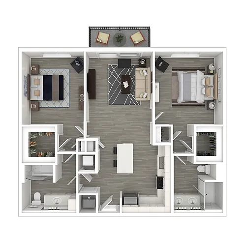 Floor plan Red