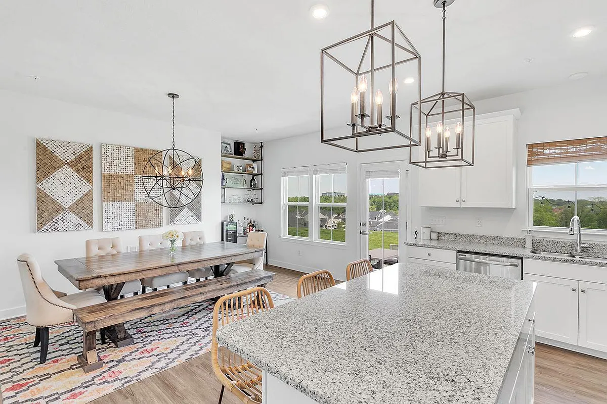 Chef's Kitchen with dining - 1206 Clear Springs Dr
