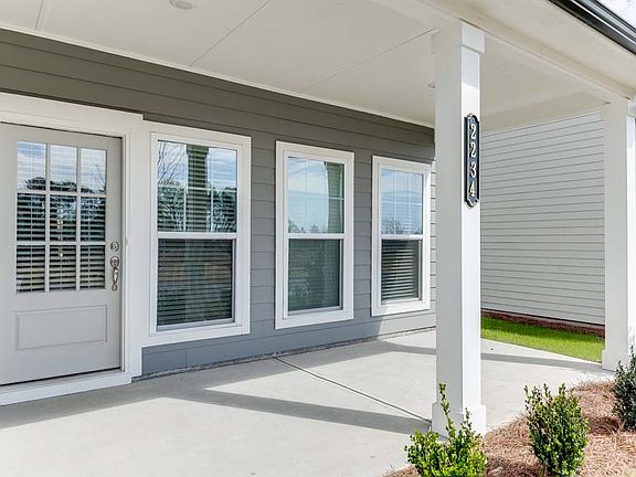 Enjoy spending time on your new front porch.