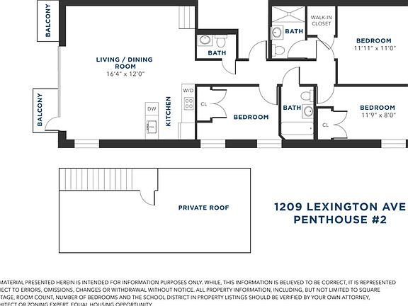 2nd image of 1209 Lexington Ave Penthouse 2