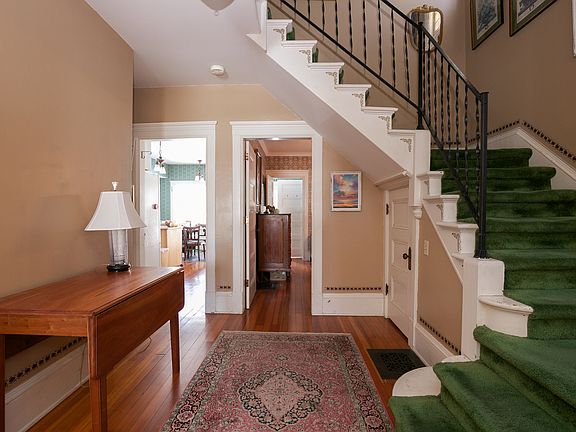 Foyer with staircase