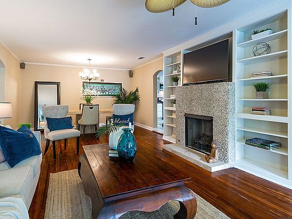 Open Living Dining area.