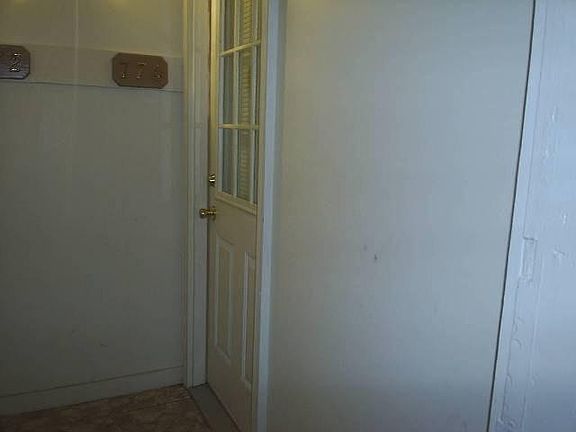 Front door of unit