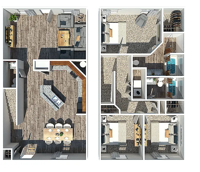 Floor plan Hunter