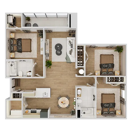Floor plan The Jackson