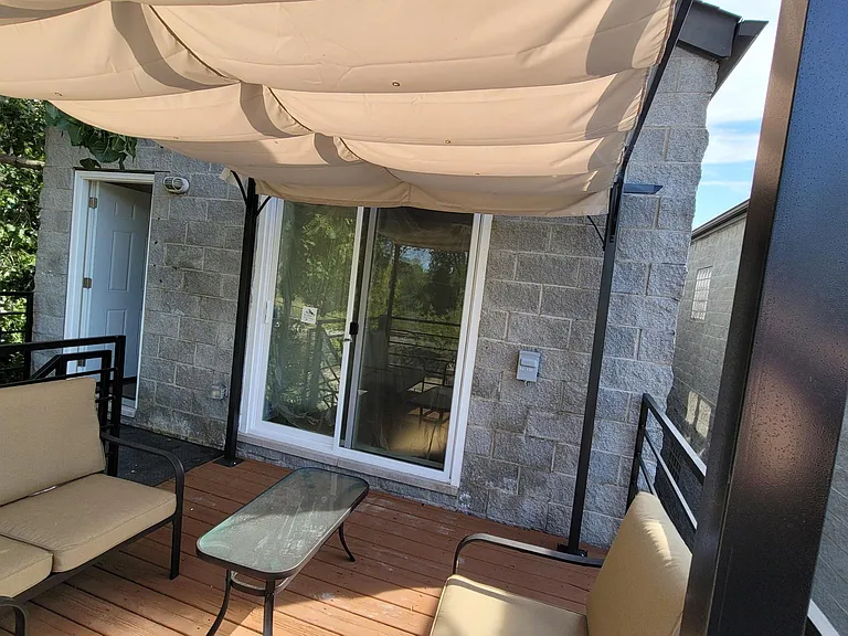 Brand-new patio furniture set included for relaxation and entertaining