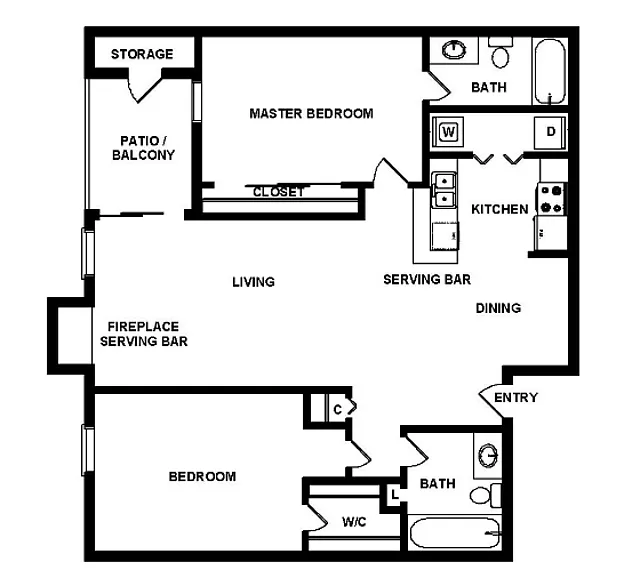 Floor plan B2