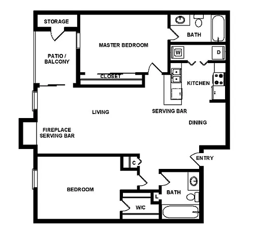 Floor plan B2