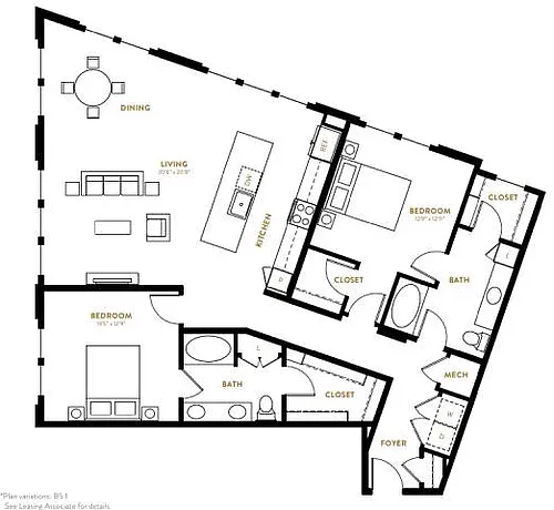 Floor plan B5