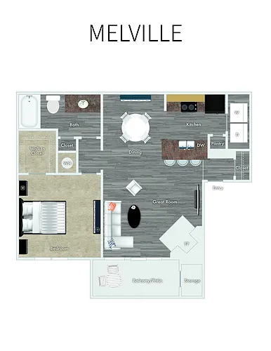 Floor plan Melville