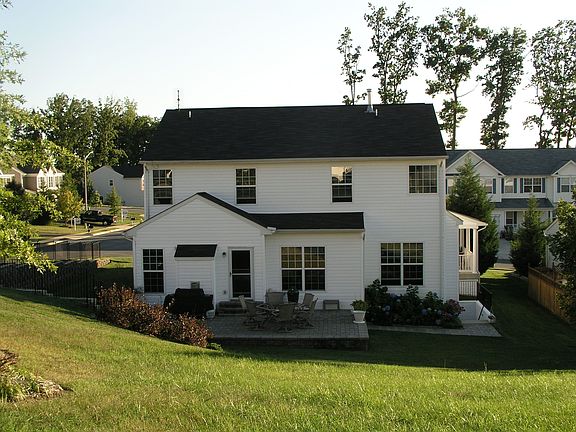 Back view of house