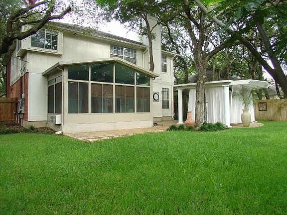 View of your spacious backyard.