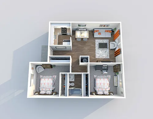Floor plan PC-B1