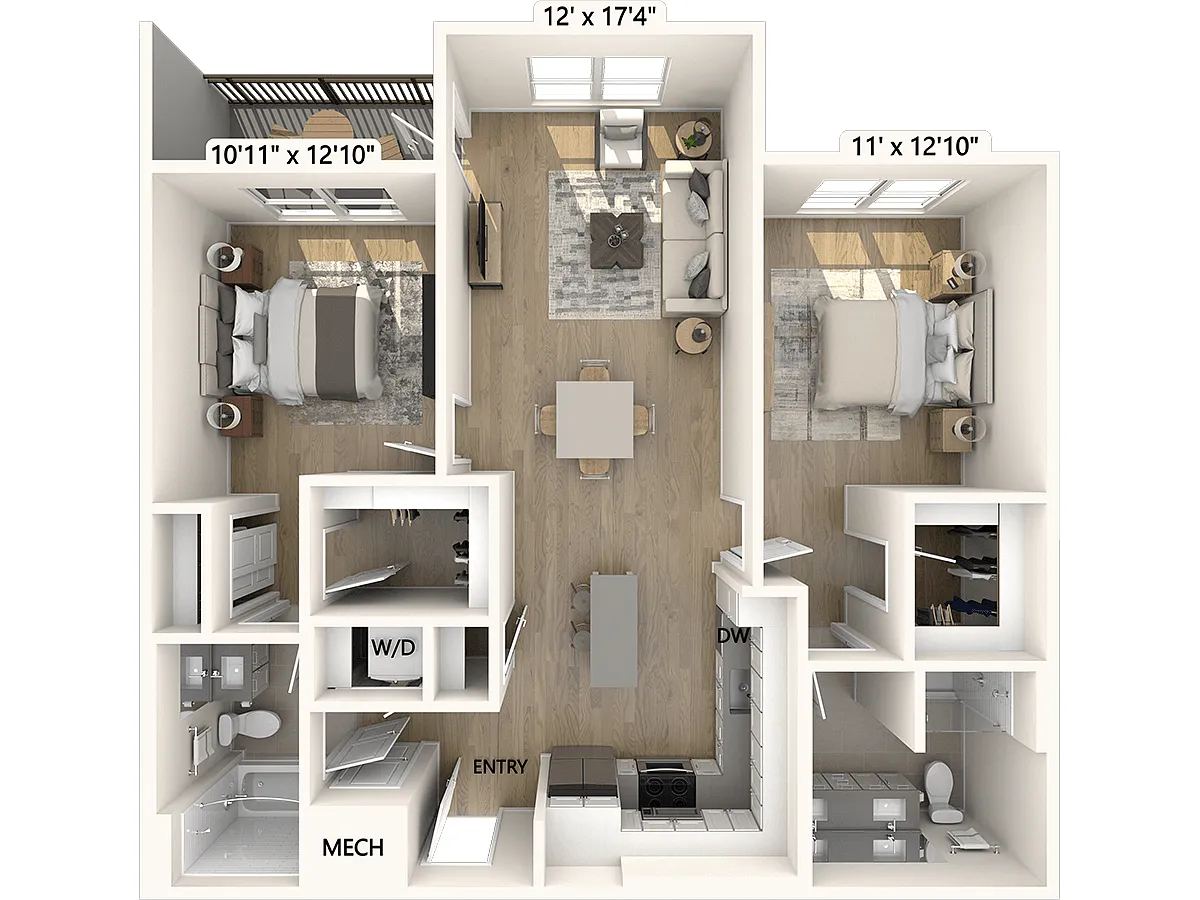 Floor plan B1A - Design Collection II