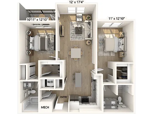 Floor plan B1A - Design Collection I