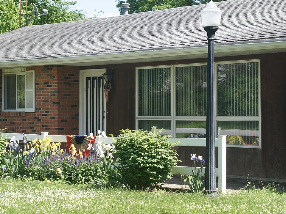 Front of house faces the towpath 