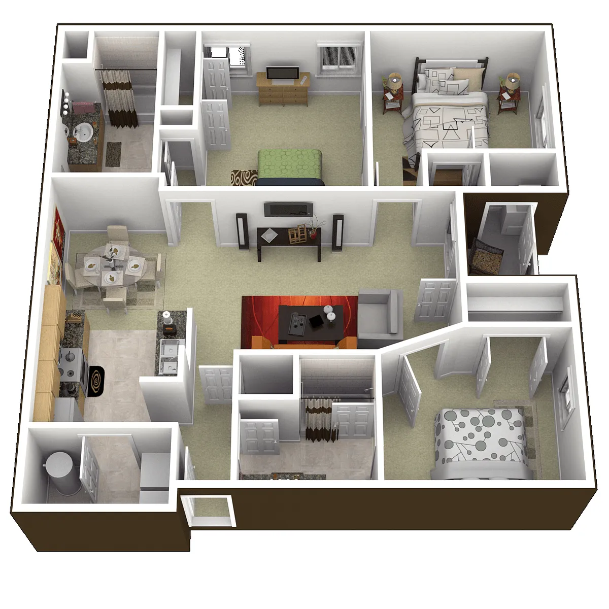 Floor plan The Williamsburg