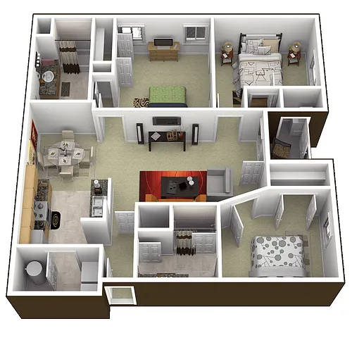 Floor plan The Williamsburg