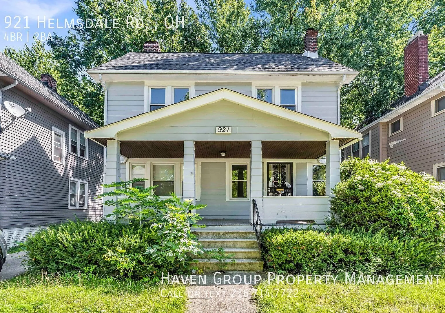 921 Helmsdale Rd, Cleveland Heights, OH 44112- Spacious 4-bed 2-bath single-family home! — Photo 1