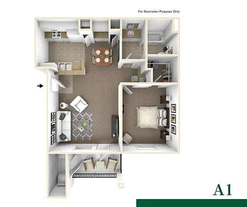 Floor plan A1