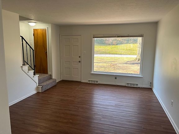 Living room looking towards front window