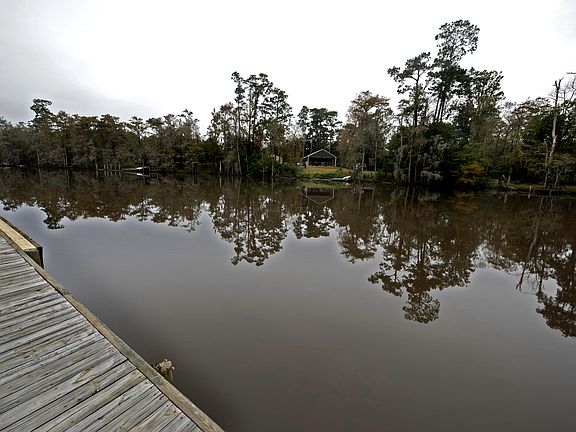 View of the river from wharf