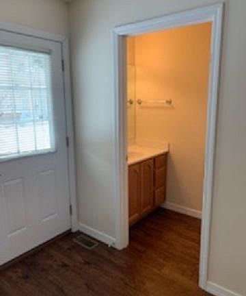 Half bath on main level