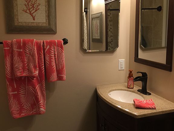 Renovated master bathroom