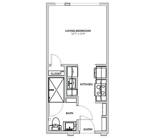 Floor plan E1 - III
