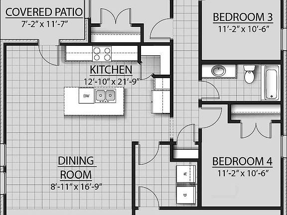Oakstone IV G - Floor Plan - DSLD Homes