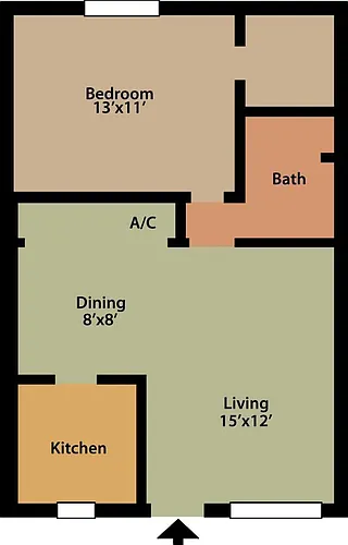Floor plan Model A