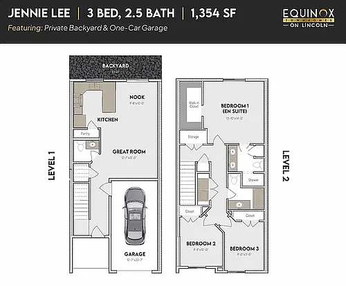 Floor plan Jennie Lee
