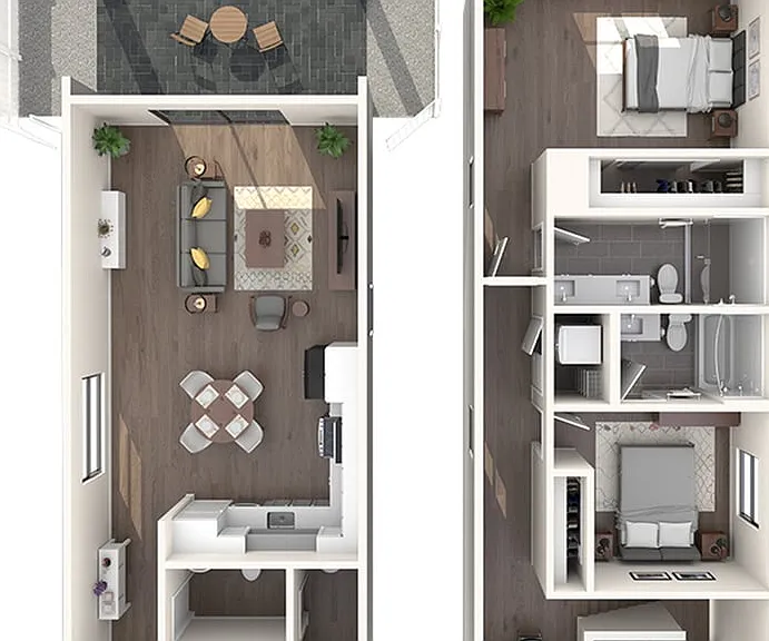Bungalow 2x2.5 Bungalow 2x2.5