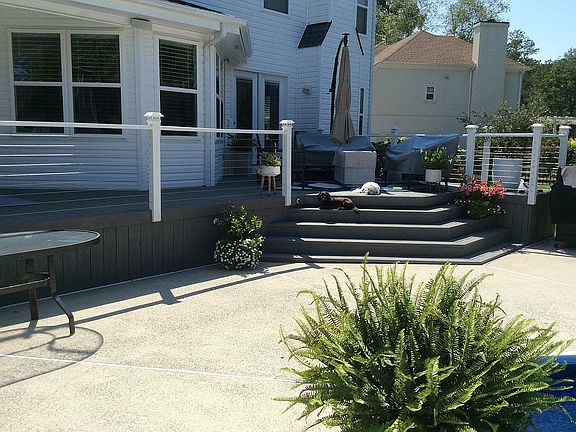 Cable rail deck