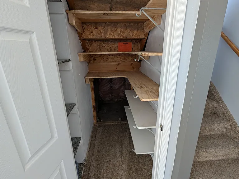 Pantry (under stairs)
