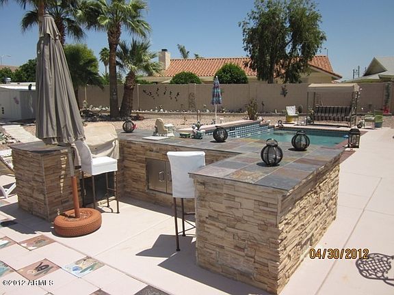 BBQ Bar 17' with H20 & elect