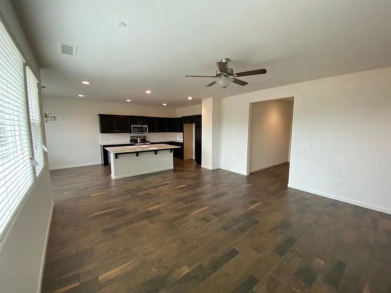 Living Room + Kitchen