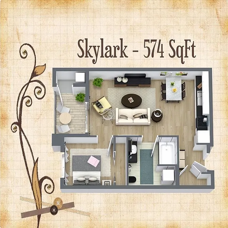 Floor plan Skylark