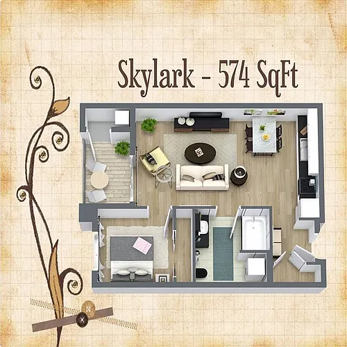 Floor plan Skylark HC
